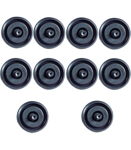 3-Pack Toilet Fill Valve Seal Replacement Kit - Compatible With Kohler & Fluidmaster Models