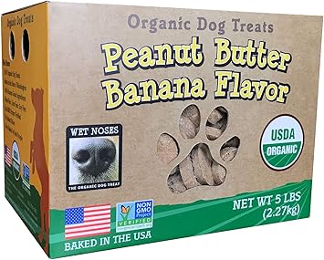 banana peanut butter treats for dogs