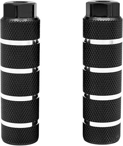 KINSPORY BMX Pegs 10mm 26 Teeth Aluminum Alloy Stunt Pegs Pack of 2