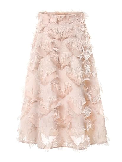 Amazon 春 フレアスカート フワフワ Aラインスカート ピンク 可愛い Amazon 春 フレアスカート フワフワ Aラインスカート ピンク 可愛い