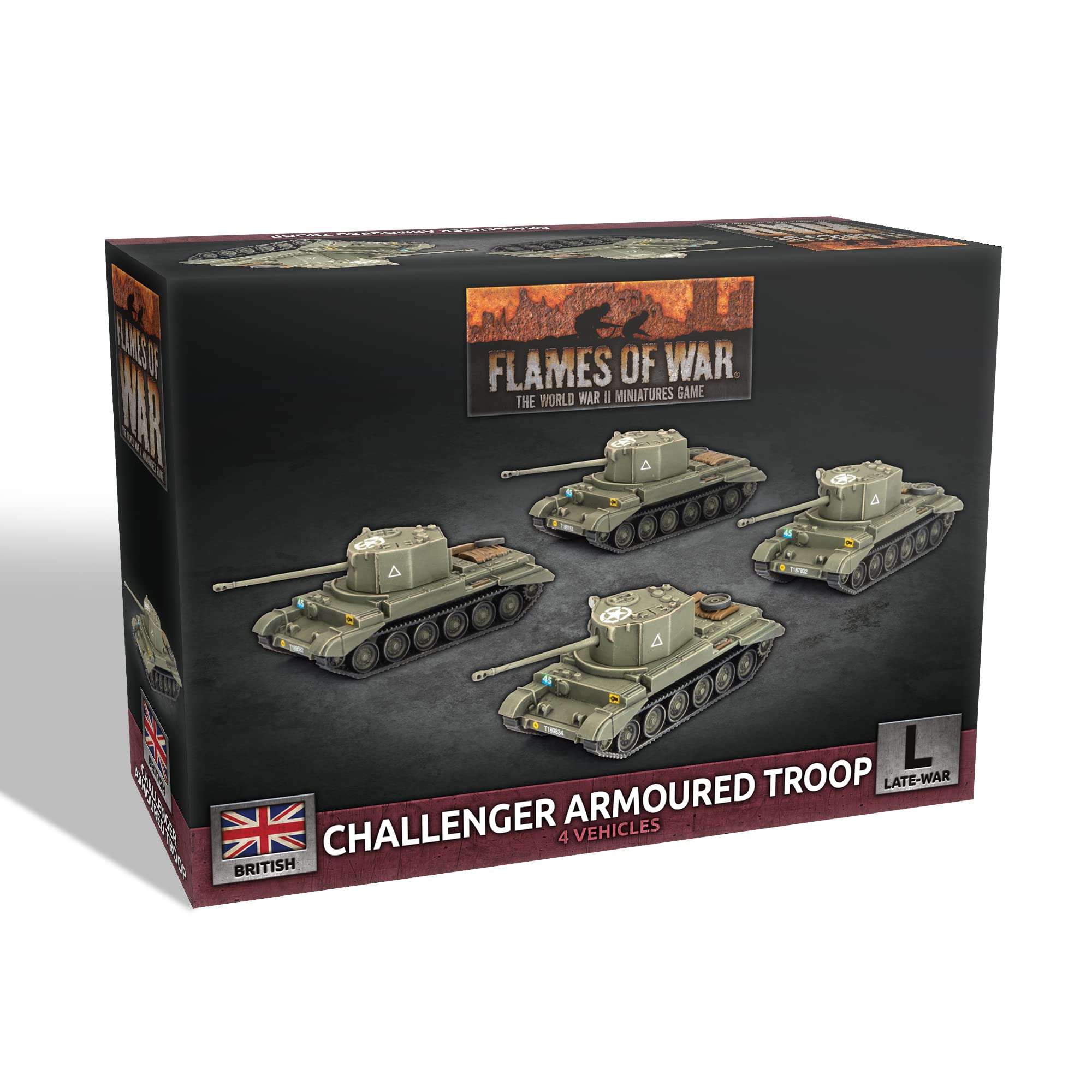 Flames of War Challenger Armoured Troop