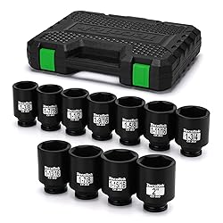 TecoTek 1/2" Drive Deep 6-Point Impact Socket
