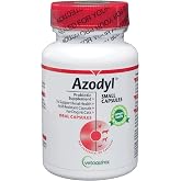Vetoquinol Azodyl, Kidney Support Supplement for Dogs and Cats, 90 Count | Probiotic Supplement for Renal and Kidney Support for Pets, Easy-to-Swallow Small Capsules