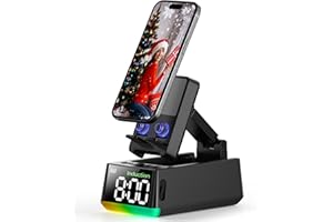 CHIFENCHY White Elephant Gifts for Adults Useful:Birthday Gift for Men Women Christmas Ideas Induction Speaker Bluetooth HD Sound,Kitchen Gadgets Anniversary Dad Mom Husband Wife Teen Stocking Stuffers(Black)