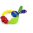 Nuby Wacky Teething Ring, Multicolor(Pack of 4)