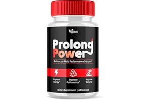 VYTAX Prolong Power Pills Supplement, Pro Long Power Men's Capsules Plus Advanced Maximum Strength Vitamin Formula Pastillas, Peak Performance Energy Male All Natural Support Capsulas Health (60 Count)