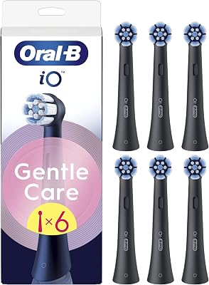 Testine di Ricambio iO Gentle Care, Nere, 6 Ricambi
