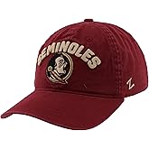 ZHATS NCAA Unisex-Adult NCAA Officially Licensed Hat Scholarship Arch Team Color
