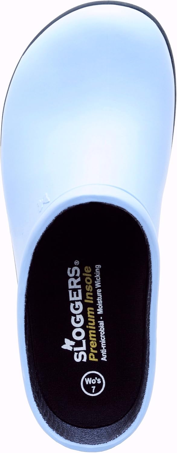 Sloggers 260BK08 Womens Premium Clog, Black, Size 8: Garden & Outdoor