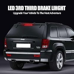 Cxdar Third 3rd Brake Light LED for 2005-2010 Jeep