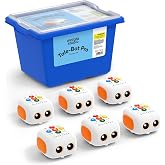 MatataStudio Tale-Bot Pro Classroom Set, 6 Robots for Pre-K STEM Ages 3-5 | Screen-Free Coding Robots for School &amp; Institution, 6 TaleBot Pro Robots with STEM Learning Materials, Ages 3-5