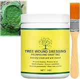 Hivetz 100g Tree Wound Sealer Wound Dressing Grafting Wax with Brush view 1