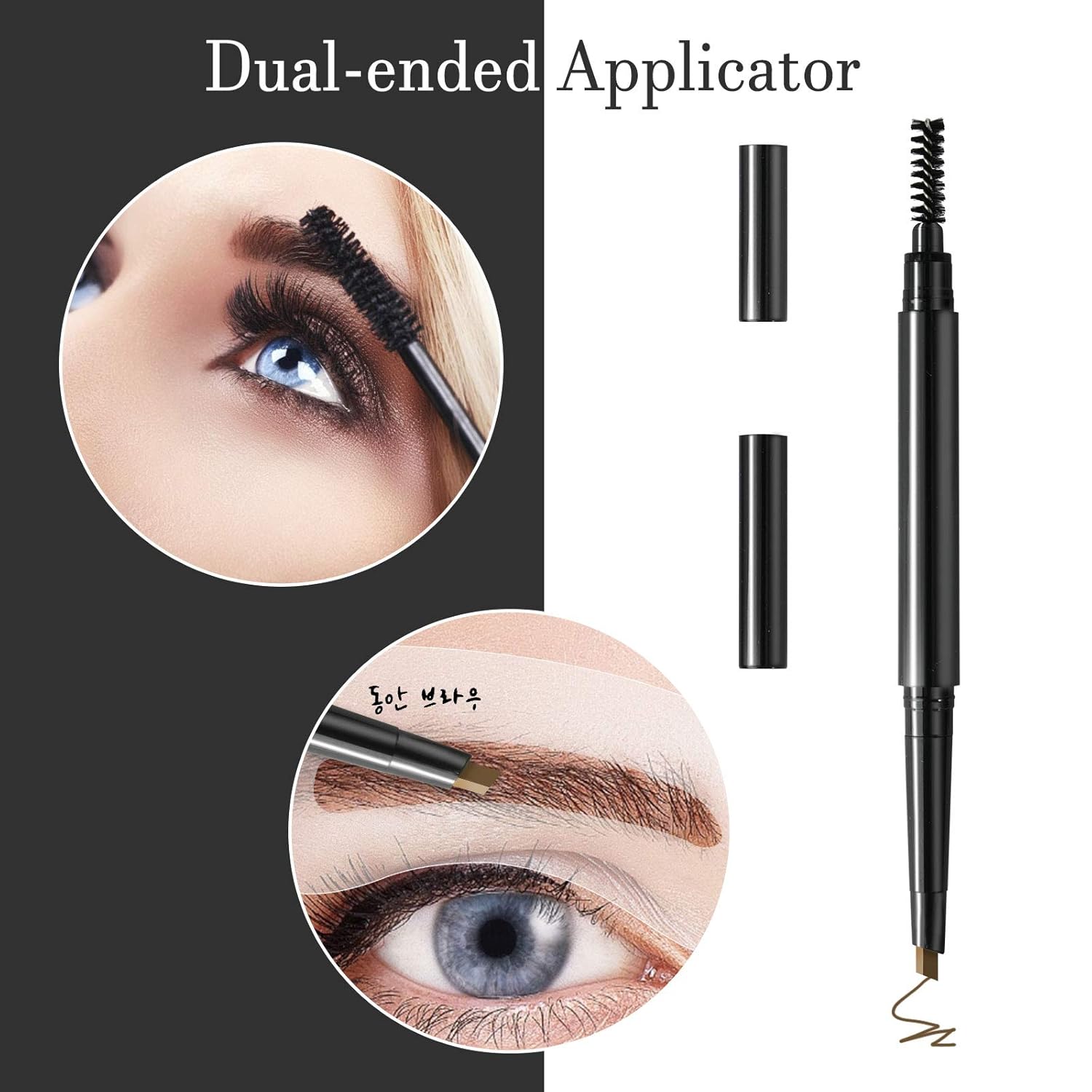 13Pcs Eyebrow Kit with Eyelash Curler, Eyebrow Grooming Trimming Kit with Eyebrow Razor Comb Scissors Tweezers Pen Stencil Shaper for Women: Beauty