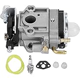 Carburetor, Powersports Carburetors, 10mm Carburetor Carb Kits Replacement Fit for Weedeater 1E34F 1E36F TU26 TL26 Brush Cutt