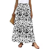 Bestbee Palazzo Pants for Women Dressy Casual Wide Leg Trousers Elastic Waist with Pockets