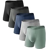 Natural Feelings Men's Underwear Viscose from Bamboo Boxer Briefs Underwear Pack for Men