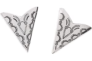 HHH Design Etched Western Collar Tip