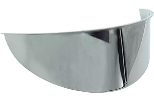 HTTMT MT325-014-CD(Visor) Chrome 7 Inches Headlight Visor Compatible with Kawasaki Vulcan Vn 1500 1600 Suzuki Intruder Boulevard