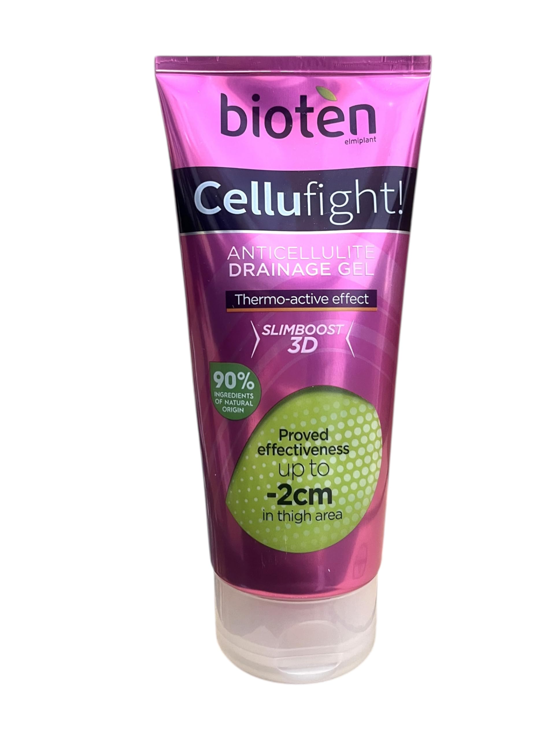 Cellufight Termo Active Anti-Cellulite Fat Burning Ge l- Proven Effectiveness, Visibly Reduces Cellulite, Eliminates Toxins and Excess Water - 200ml