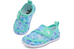 FEETCITY Toddler Water Shoes Boys Girls Swim Shoes Quick Dry Kids Aqua Socks Barefoot for Beach Swimming Pool