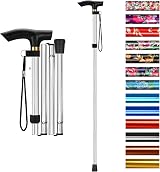 supregear Folding Walking Stick Adjustable Lightweight Cane 85-95 cm