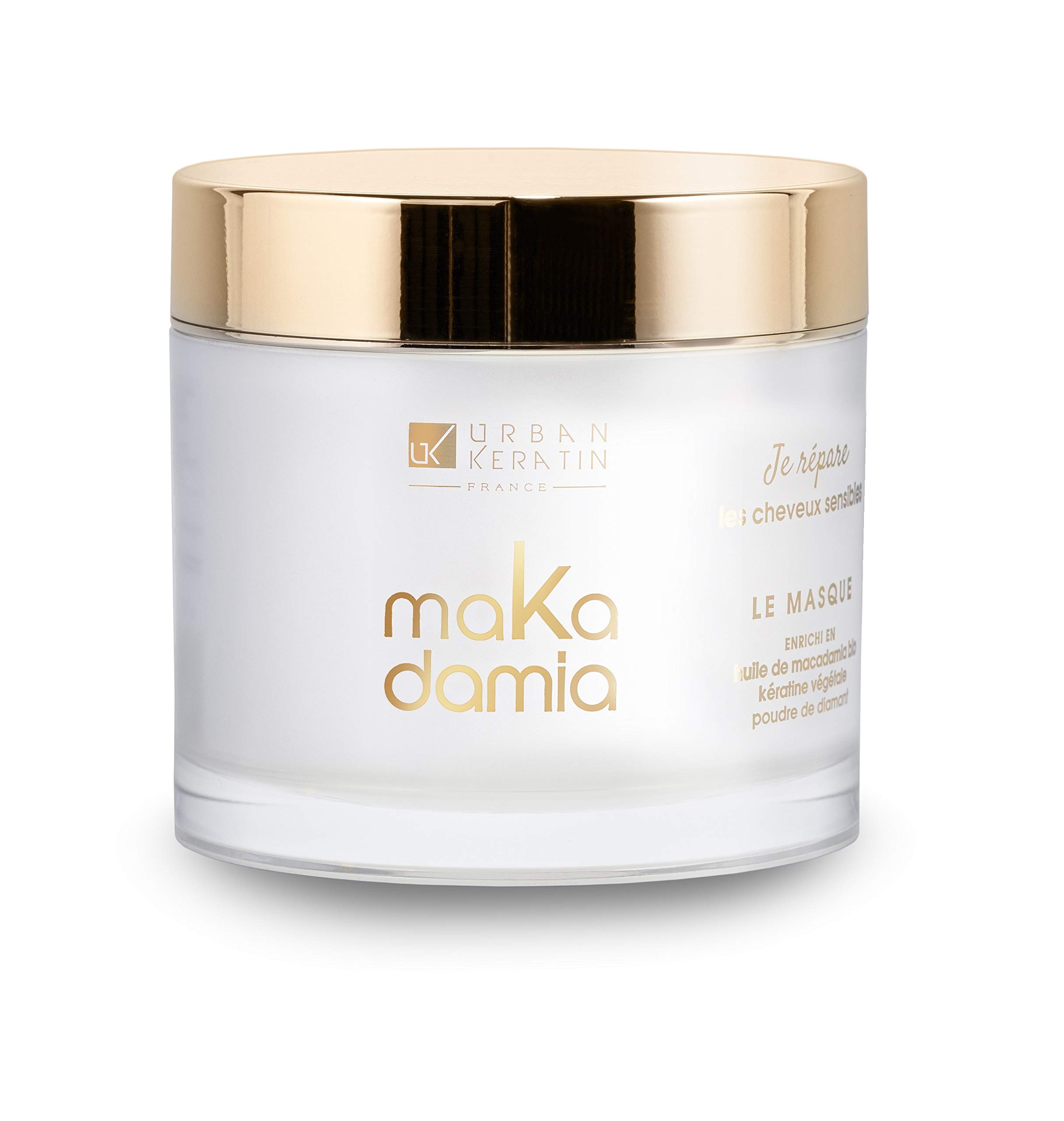 Urban Keratin Makadamia Mask 200ml, Multi-Colour, One Size, Conditioner