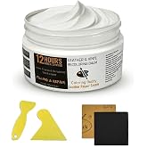 Liccyy 12H Quick-Dry Leather Filler Repair Compound 3.53 oz | Professional Crack &amp; Hole Tears Vinyl Repair for Couches, Car Seats, Furniture, Jackets &amp; Upholstery - Flexible