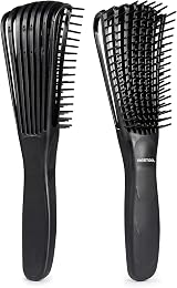 BESTOOL Detangle Hair Brush for Black Natural Hair Curly 3/4abc Texture view 2
