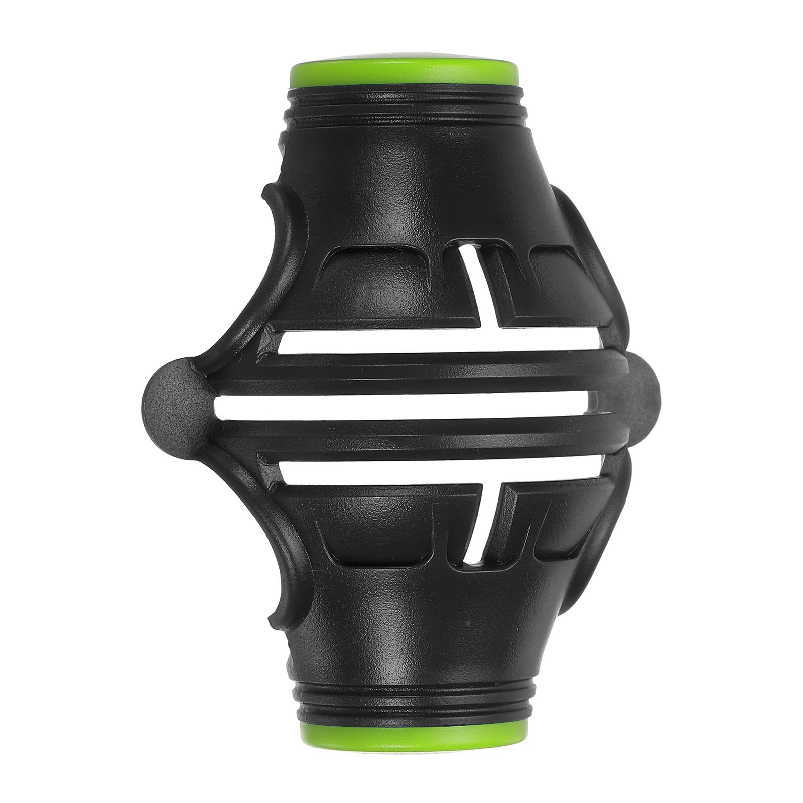 PATIKIL Golf Ball Marker Stencil 360 Degree Triple Track Golf Ball Alignment Marking Tool Line Drawing Marker for Men Women, Black/Green