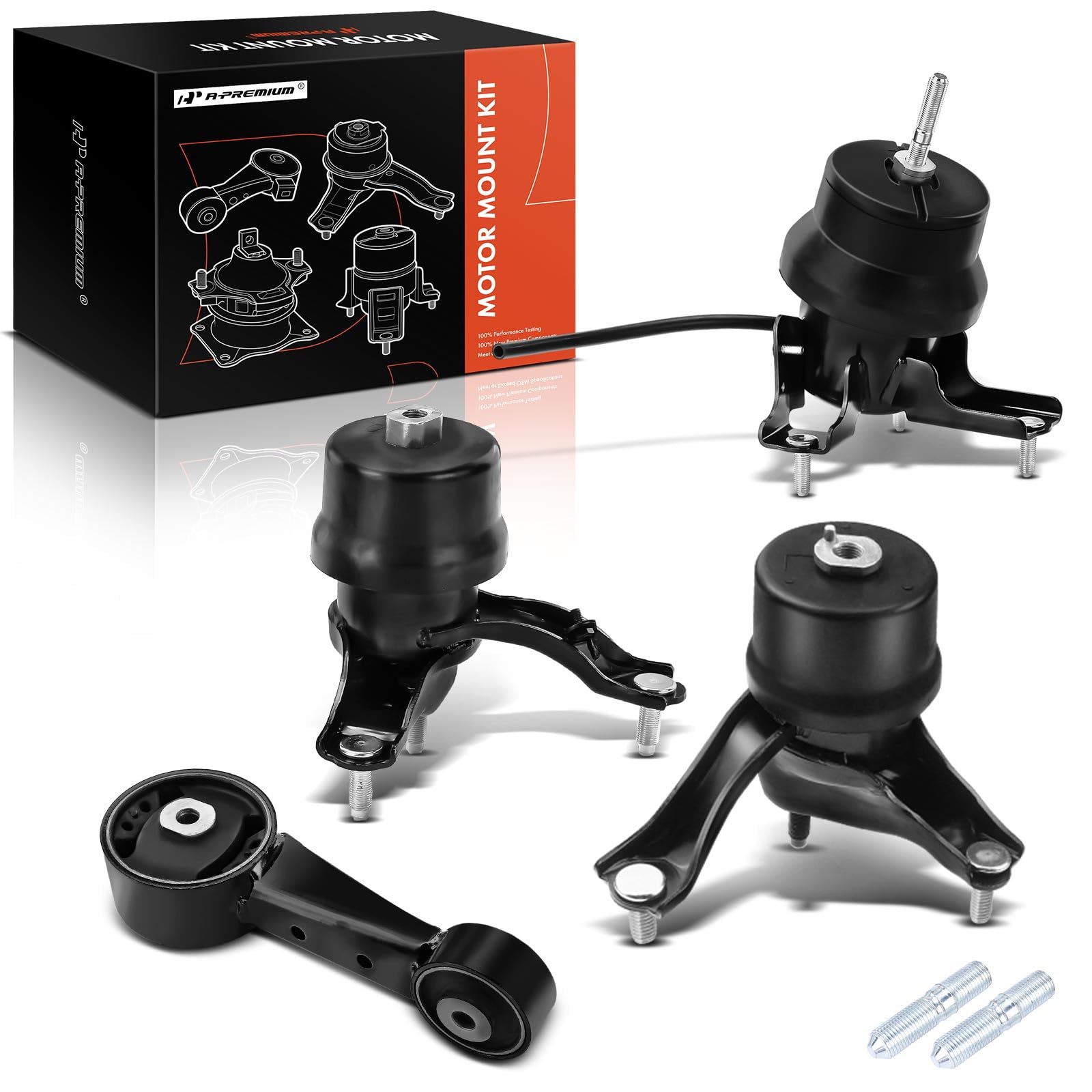 Photo 1 of A-Premium 4PCS Engine Motor Mount Transmission Mount and Torque Strut Mount Set Compatible with Toyota Camry 2007-2017, Avalon 2008-2012 3.5L, Automatic Transmission, Replace# 123720H090, 123720P010
