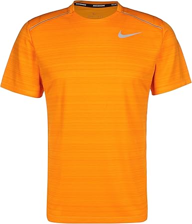 orange nike running top