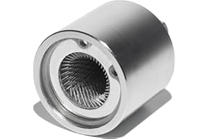 Vouyar 1/2" Full-Metal Copper Pipe Cleaner, Tube Cleaning Brush for Drill with Replaceable Brushes, for Professional Plumbers and Industrial Purposes