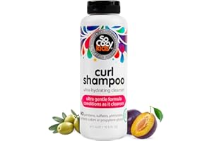 SO COZY SoCozy Curl Shampoo | For Kids Hair | Ultra-Hydrating Cleanser | No Parabens, Sulfates, Synthetic Colors or Dyes, Sweet-Crème, 10.5 Fl Oz