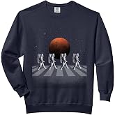 Astronauts in Walking in Space Occupy Mars Comfort Colors Adult Sweatshirt