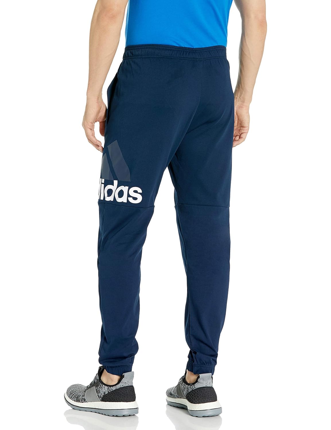 adidas essentials performance logo pants men's