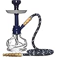 Mya Chico 251 Hookah Complete Set - Mya Shisha Hookah Set with Everything - Mya Hookah with Cage - Mya Saray Hookahs - Mya Cage Hookah Full Set - Small Hookah Kit - Glass Hookah 12 Inch