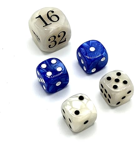 Bescon Dice Petit dé de précision professionnel de 12,7 mm avec numéro de série aléatoire, mini dés de précision de 12,7 mm, bleu gemme Bescon Dice Petit dé de précision professionnel de 12,7 mm avec numéro de série aléatoire, mini dés de précision de 12,7 mm, bleu gemme
