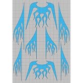 Amazon.com: LTE1005P Graphic Lightning Vinyl Paint Mask/Stencil Kit for R/C, RC, Radio ...