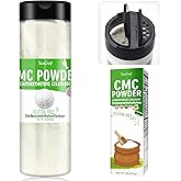 CMC Powder - 9oz Pure CMC Powder for Fondant, Tylose Powder Ice Cream Stabilizer, Food Grade Carboxymethylcellulose Thickener