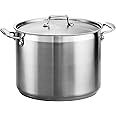 Tramontina Covered Stock Pot Gourmet Stainless Steel 16-Quart, 80120/001DS