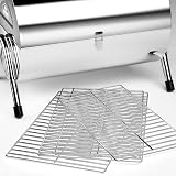 Deuba Portable Folding Stainless Steel Double Grill for Camping & Travel view 5