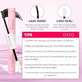 RITALASH DIY Lash Extension Kit 640pcs 10-16mm Lash Clusters Bond Seal Remover view 3
