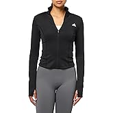 adidas womens Optime Essentials Full-zip Training Sweatshirt