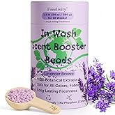 Freelivity In‑Wash Scent Booster Beads &ndash; Lavender Breeze Scent, Laundry Beads fabric softener, 24 oz &ndash; Lasts Up to 70 Washing Cycles &ndash; Safe for Sensitive Skin, Babies and Kids