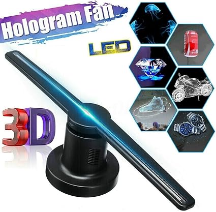 Amazon.com: Ventilador holográfico 3D Tech Ex con 244 ledes ...