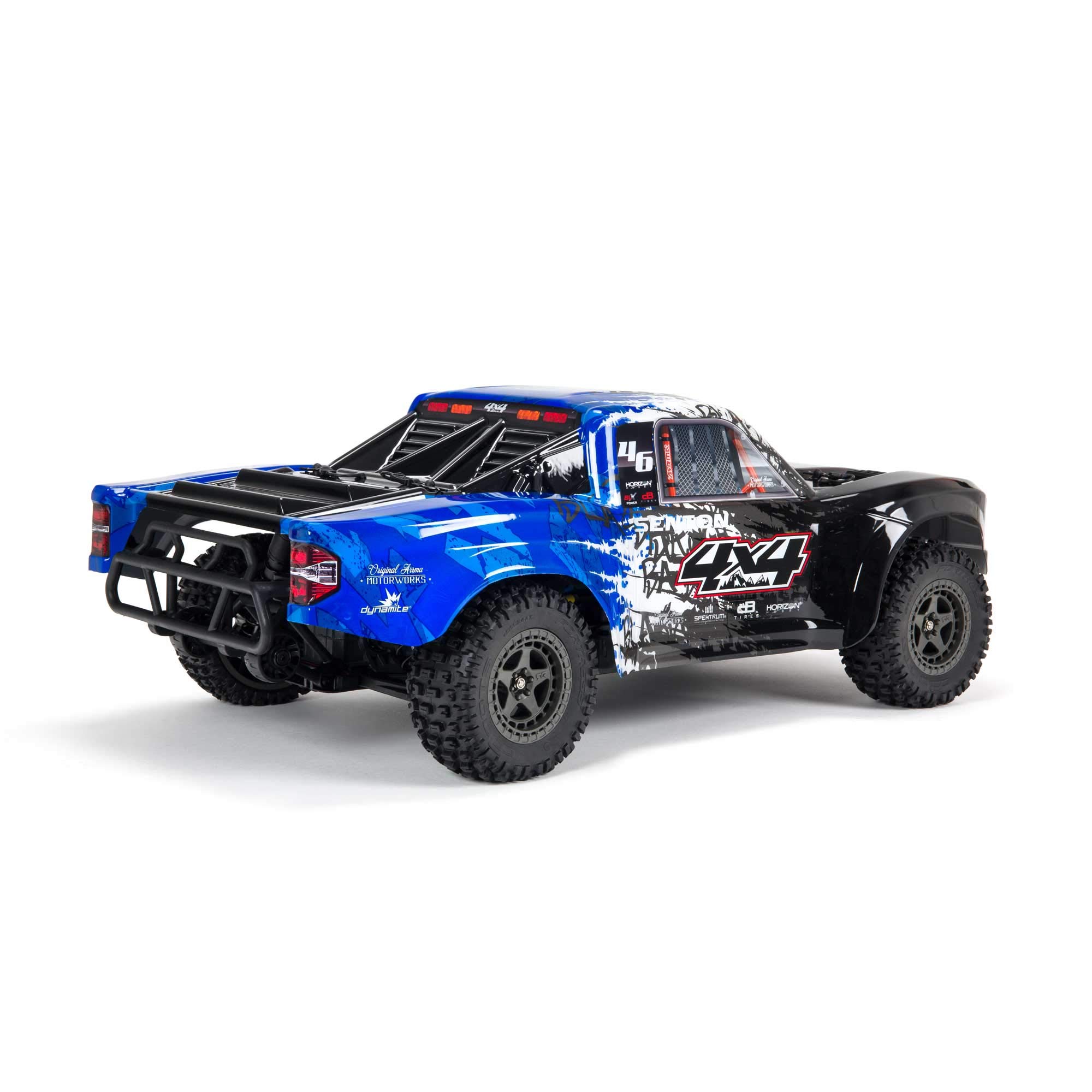 ARRMA 1/10 SENTON 4X4 V3 3S BLX Brushless Short Course Truck RTR (Transmitter and Receiver Included, Batteries and Charger Required), Blue, ARA4303V3T1