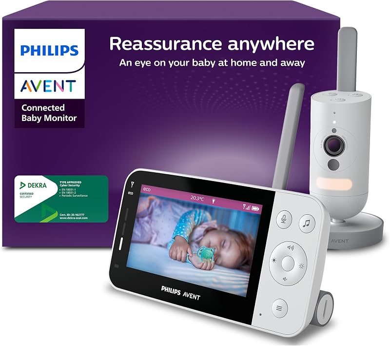 Philips Avent SCD951/26 Connected Baby Monitor with WiFi HD Camera