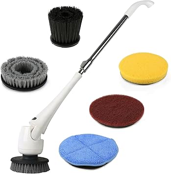 Elektrische Reinigungsburste Spin Scrubber Mit Langen Griff Multi Funktion Schrubben Putzen Reinigen Fur Kuche Badzimmer Toilette Dusche Wohnzimmer Uk Stecker Amazon De Lebensmittel Getranke