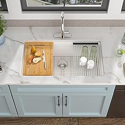 33 Granite Composite Kitchen Sink - Fulorni 33x19