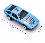 KandyToys 8 Piece Die Cast Metal Toy Cars Set Race Convertibles 6cm Each view 2